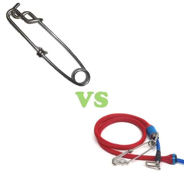 Floatline Clutch VS Tuna Clips - Bluewater Spearing