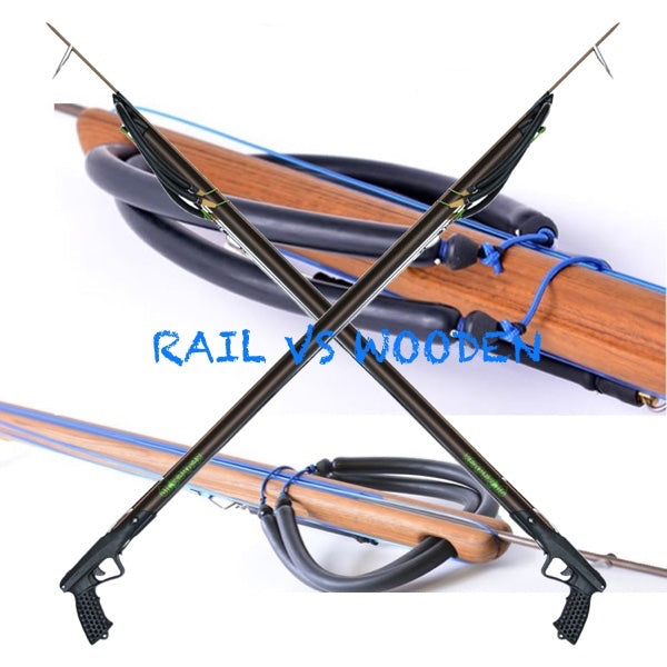 Rail VS Wood Spearguns - How to Choose the Best for You