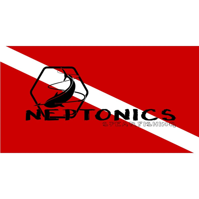 Neptonics Diver Down Vehicle Tag